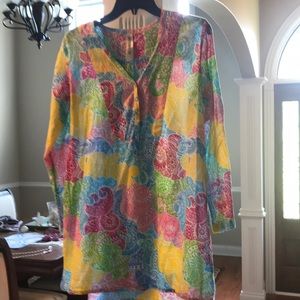 Cute blouse or swim cover